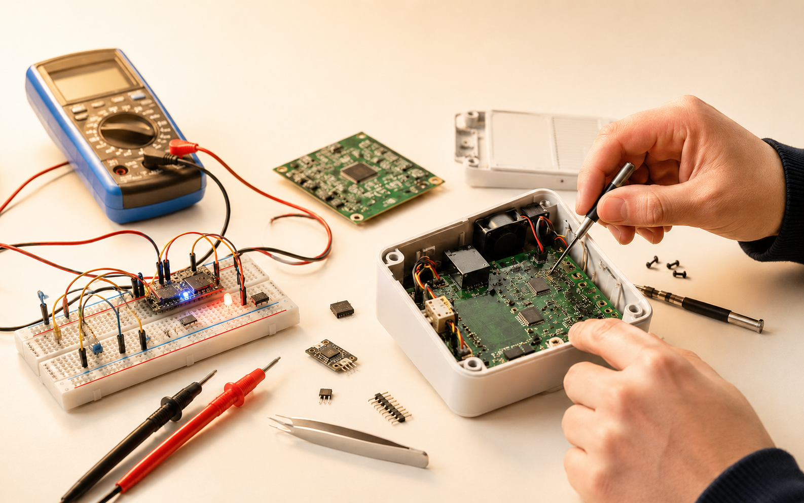Inside our prototyping bench: idea to PCB