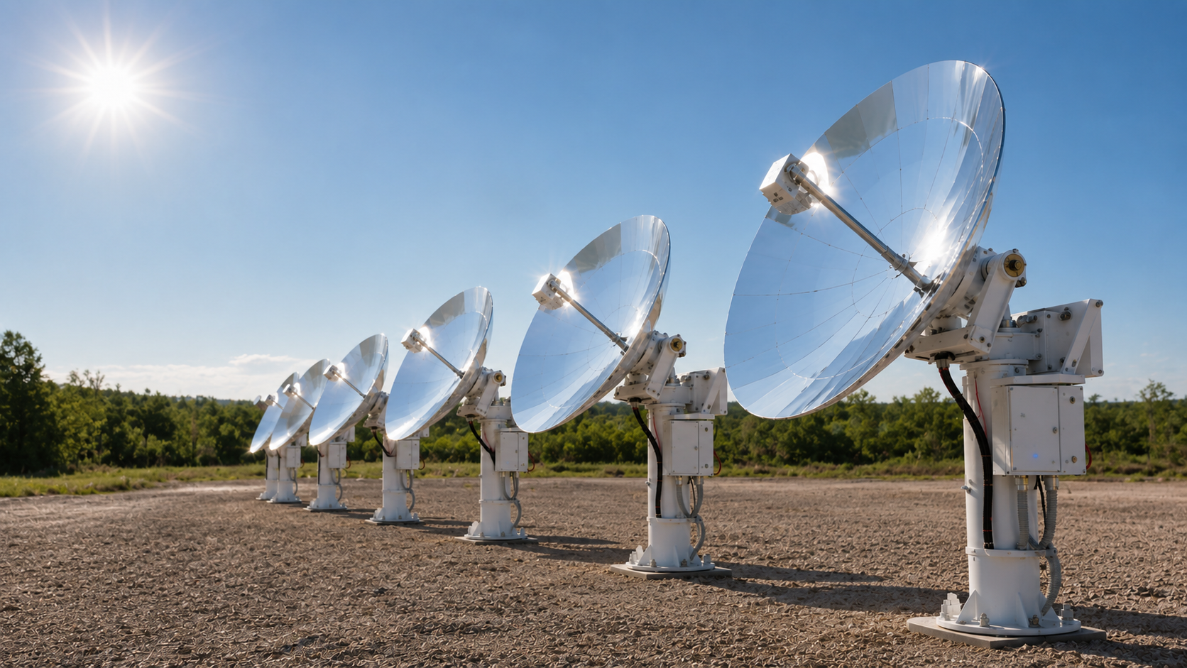 SolTrack keeps solar dishes locked on the sun